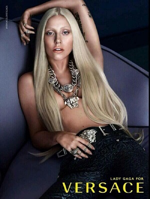 Lady Gaga versace