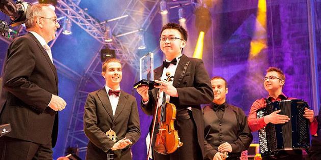 Austria's Ziyu He wins Eurovision Young Musicians 2014