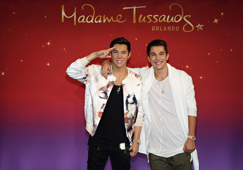 Madame Tussauds Orlando Austin Mahone
