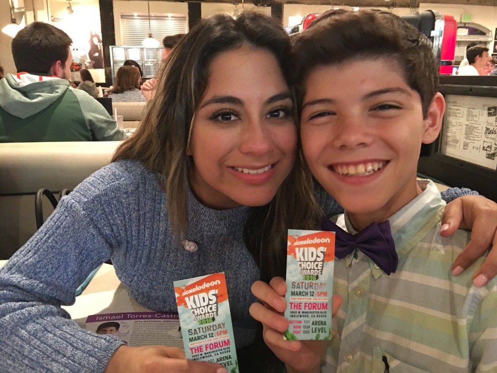 Ismael and Ally with KCA tix