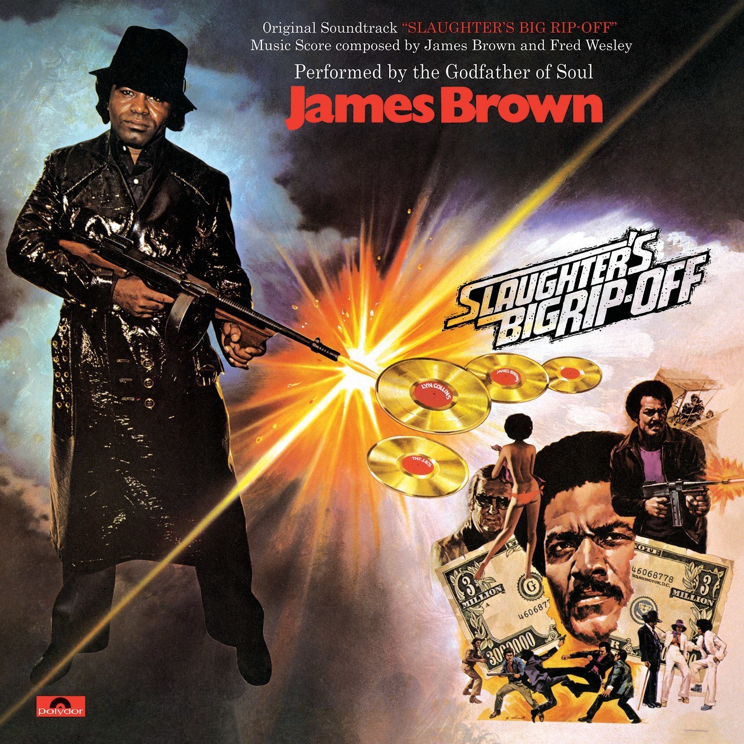 James Brown Black Caesar LP • MURO Amazon.com: Black Caesar (Original Motion Picture Soundtrack